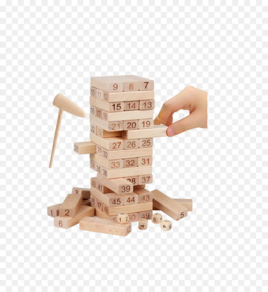 Blocos Jenga，Jogo PNG