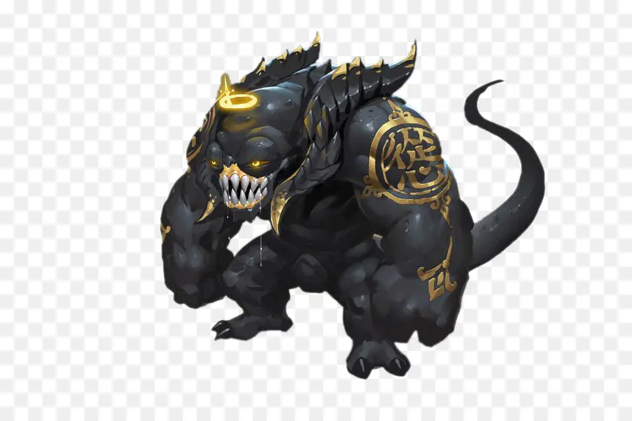 Monstro Negro，Preto PNG