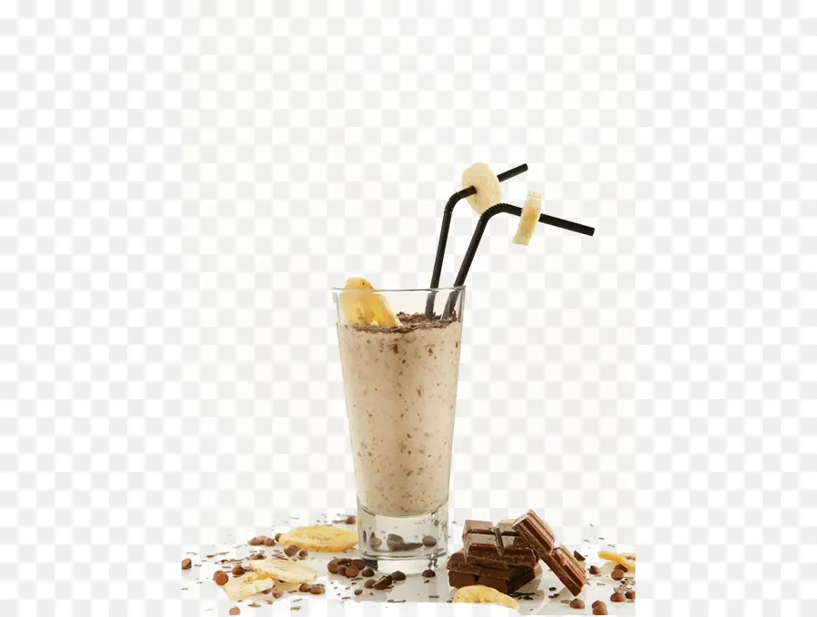 Milk Shake De Banana，Banana PNG