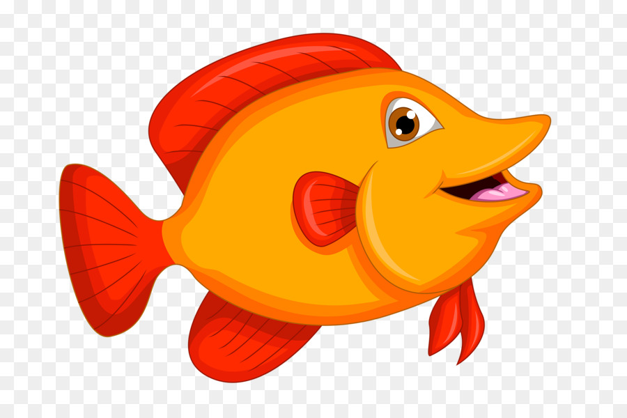 Peixe De Desenho Animado，Sorrindo PNG