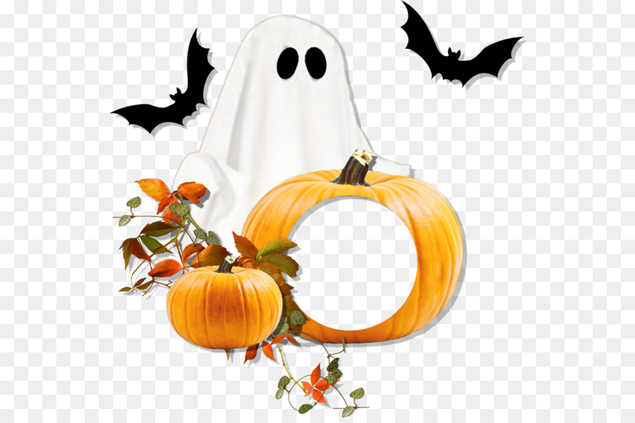 Fantasma De Halloween，Abóboras PNG