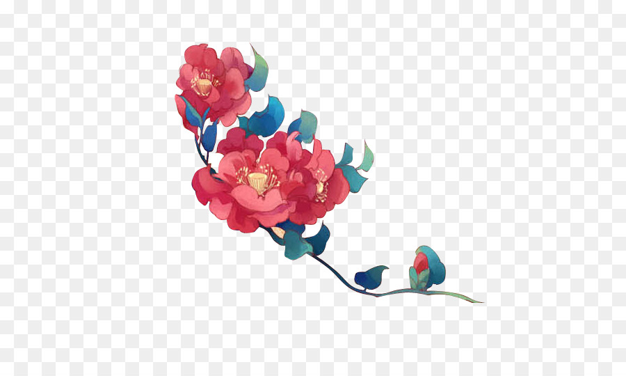 Flores Vermelhas，Florescer PNG