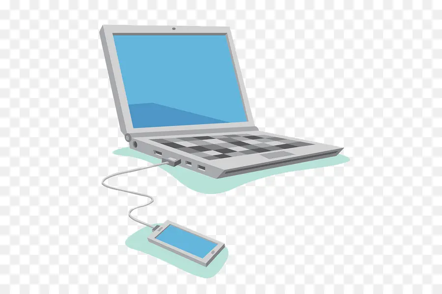 Laptop E Smartphone，Computador PNG