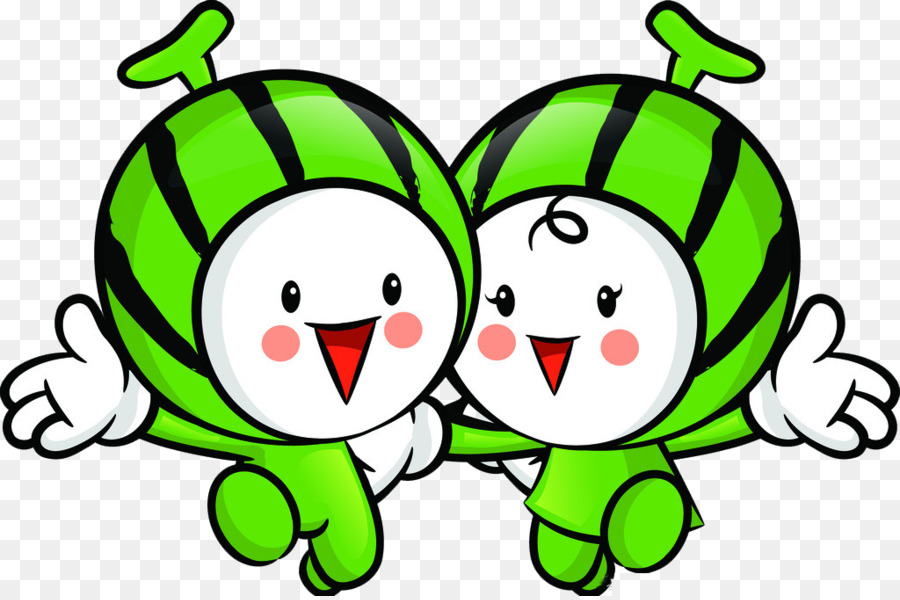 Mascotes Verdes，Bonitinho PNG