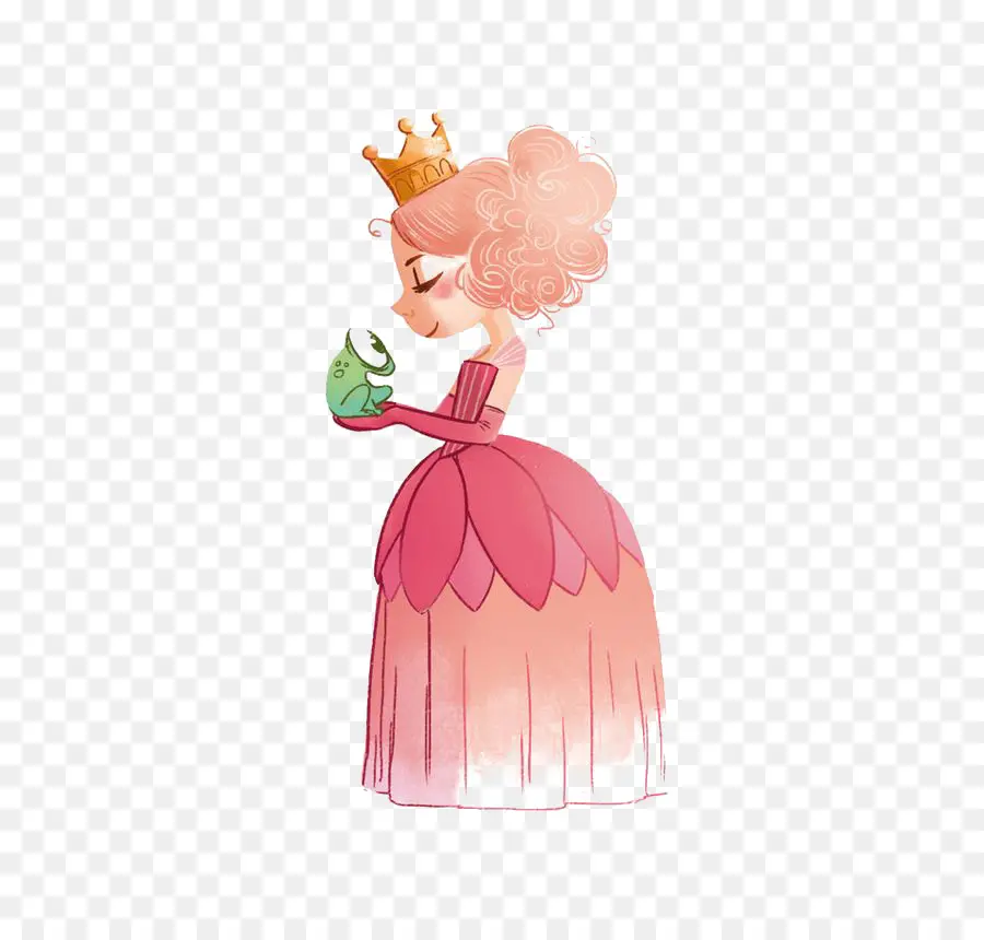 Princesa Com Sapo，Conto De Fadas PNG