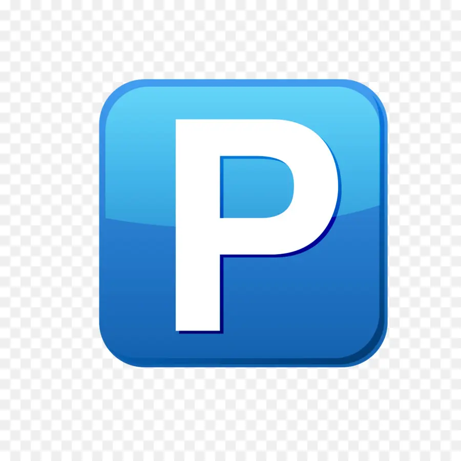 Sinal De Estacionamento，Azul PNG