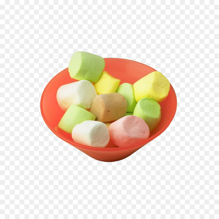 Marshmallows Coloridos，Tigela PNG