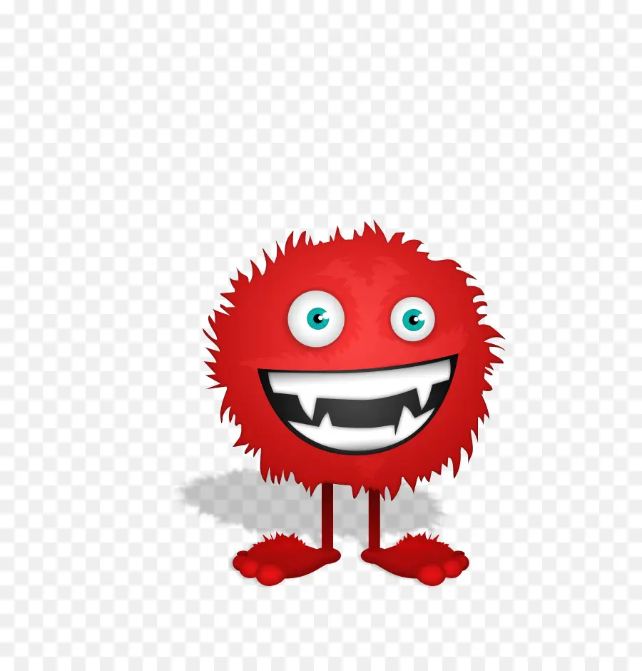 Monstro Vermelho，Peludo PNG