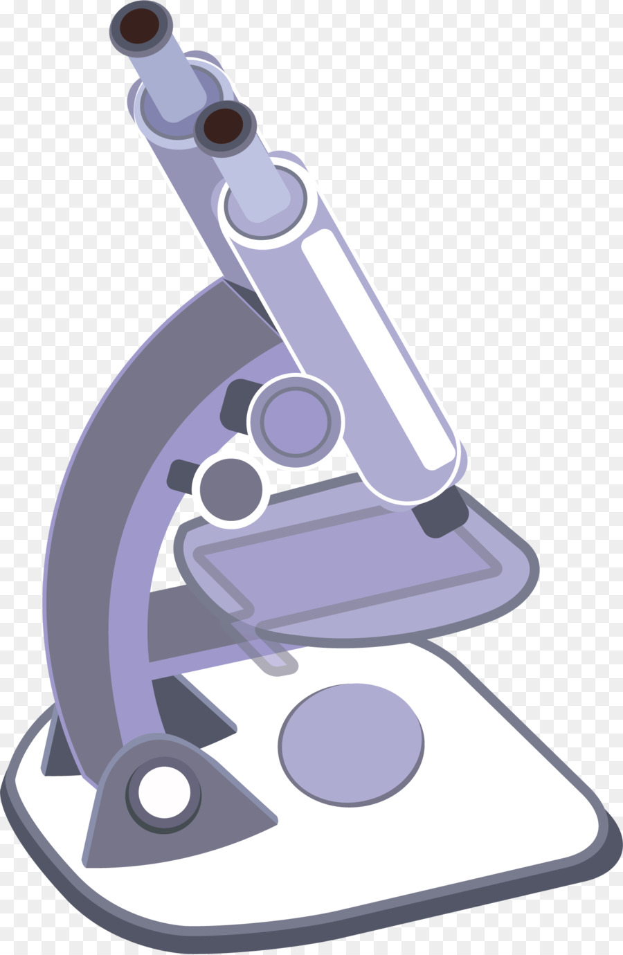 Microscópio，Azul PNG