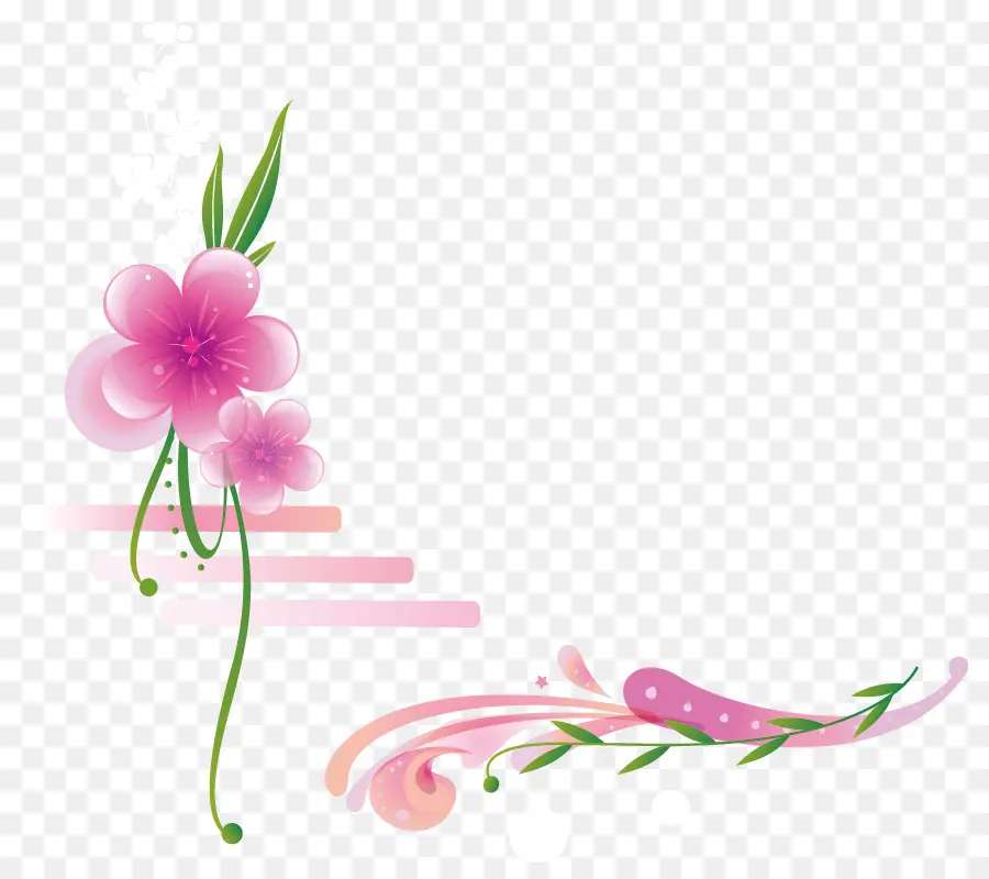 Design Floral，Flor PNG