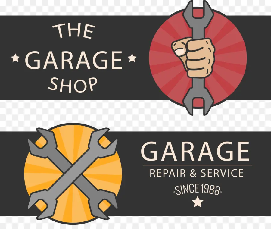 Logotipos Para Lojas De Garagem，Garagem PNG