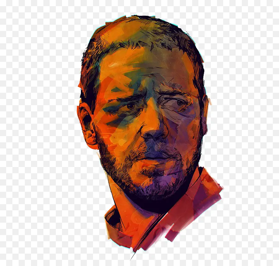 Retrato，Pintura Em Aquarela PNG