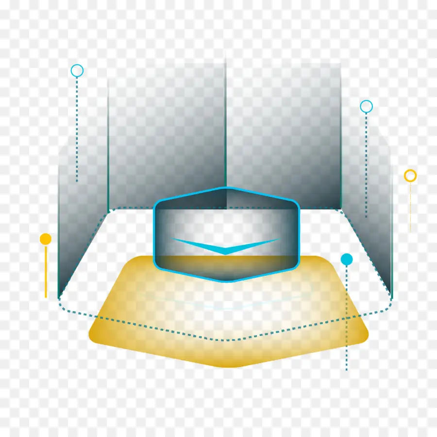 Desenho Geométrico Abstrato，Forma PNG