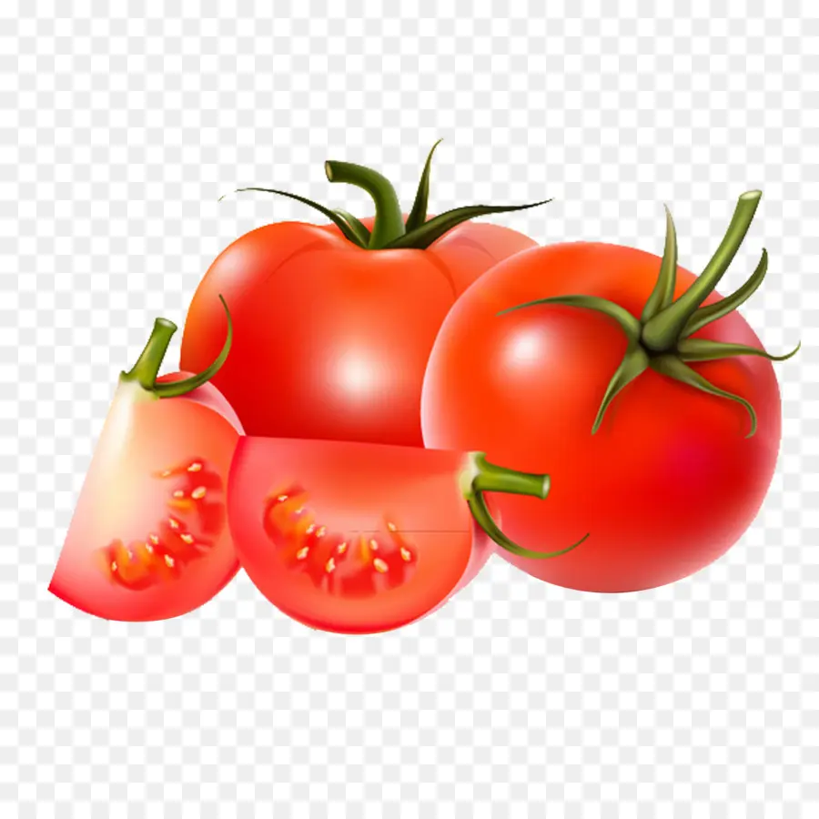 Tomates Vermelhos，Fresco PNG