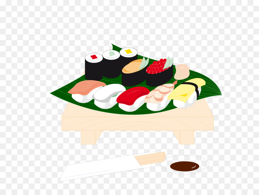 Sushi Culinária Japonesa Encapsulated Postscript png transparente grátis