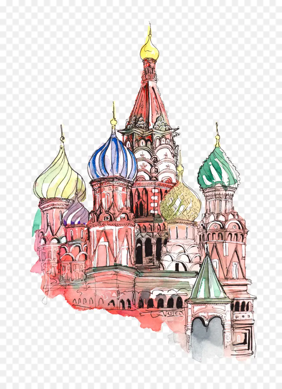 Praça Vermelha，Kremlin De Moscow PNG