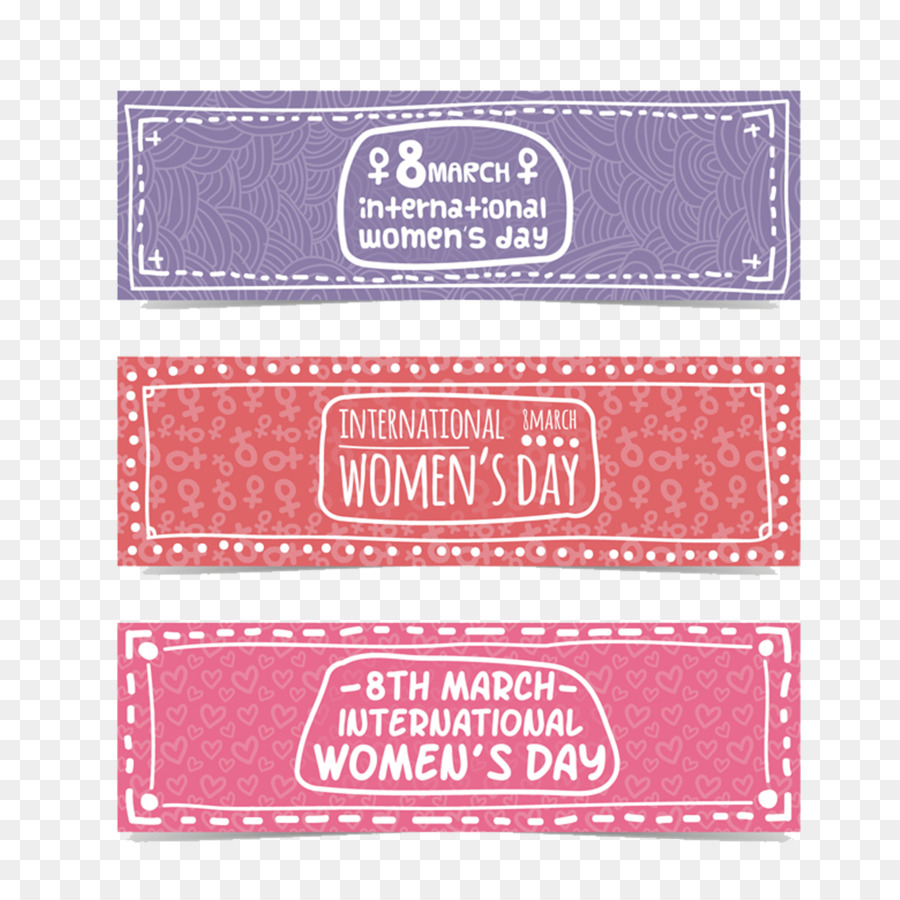 Banners Do Dia Da Mulher，8 De Março PNG