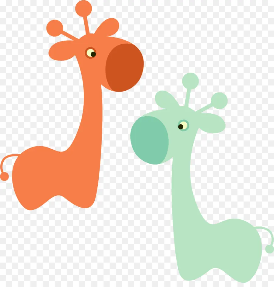 Girafas，Desenho Animado PNG