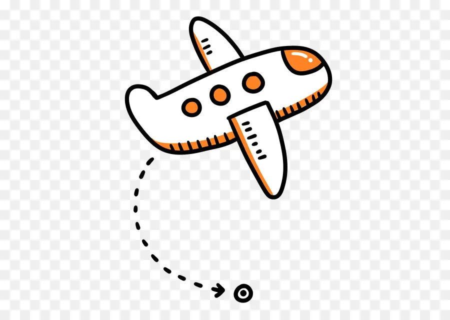 Avião De Desenho Animado，Voo PNG