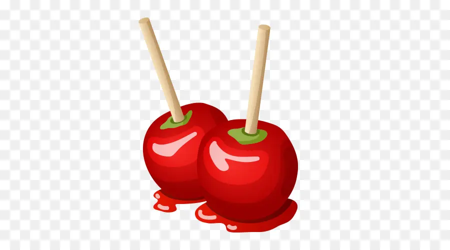 Candy Apple，Caramel Apple PNG