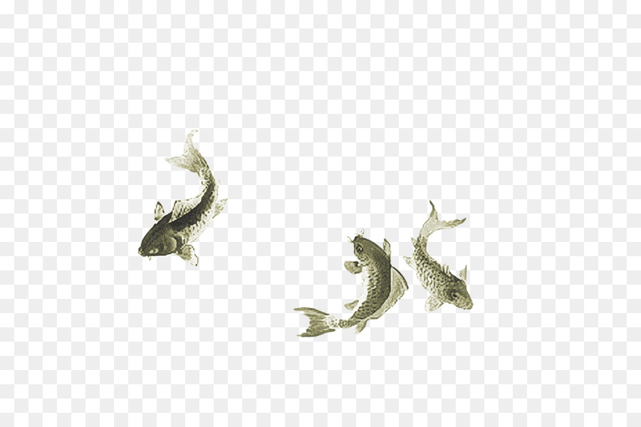 Três Peixes，Aquático PNG