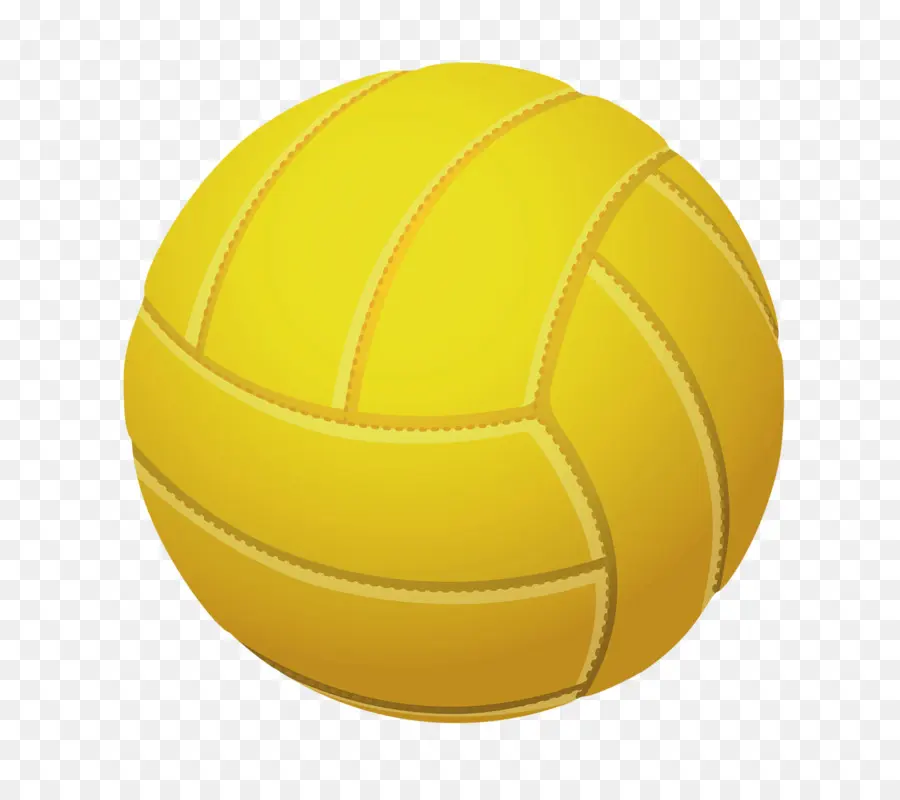 Voleibol Amarelo，Bola PNG