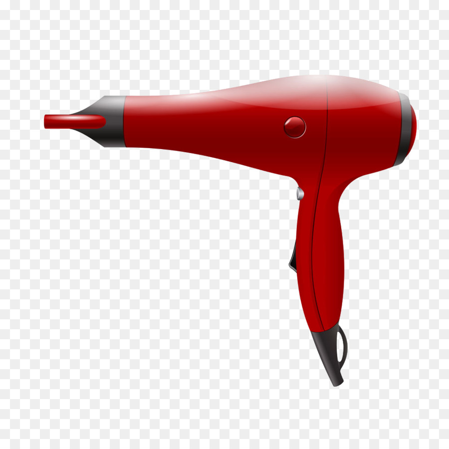 Secador De Cabelo Vermelho，Secador De Cabelo PNG