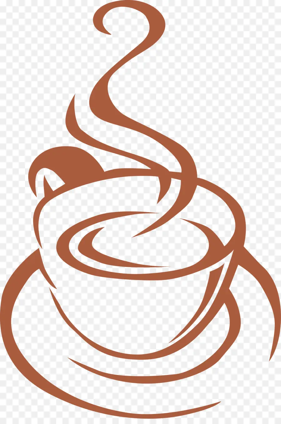 Xícara De Café，Vapor PNG