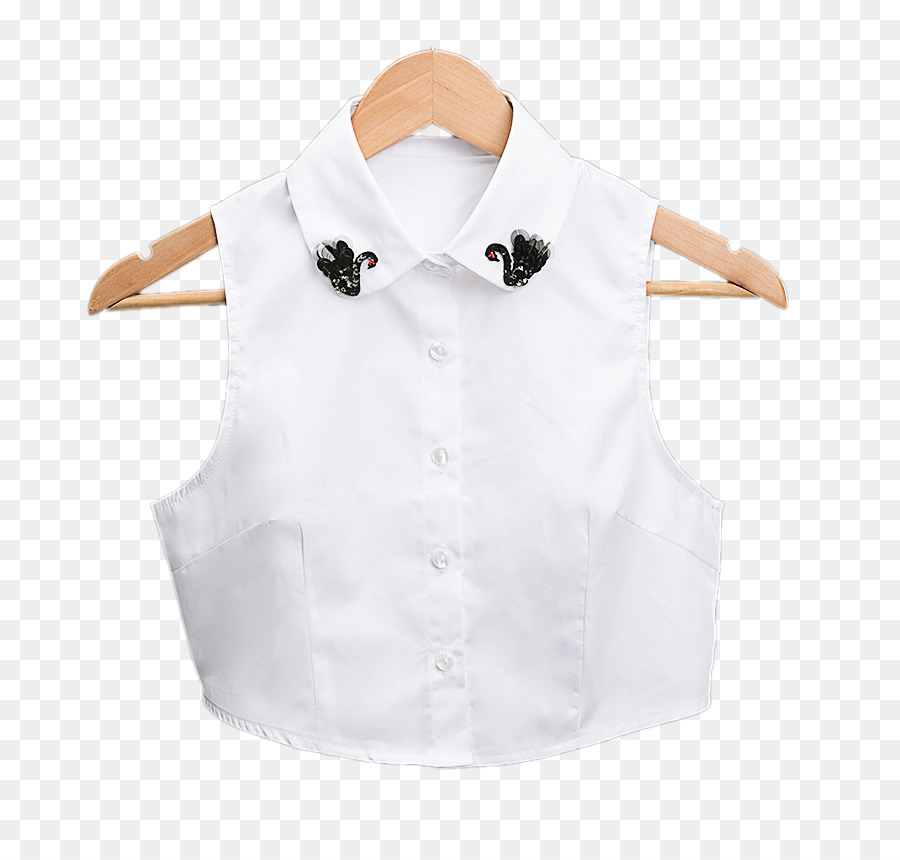 Camisa Branca，Colarinho PNG