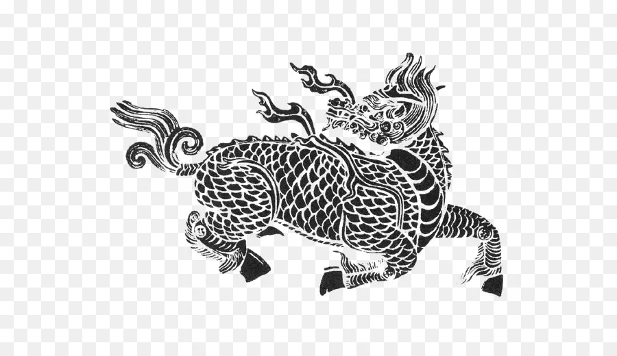 Qilin，U7075u517d PNG