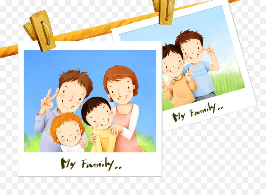 Família，Cartoon PNG