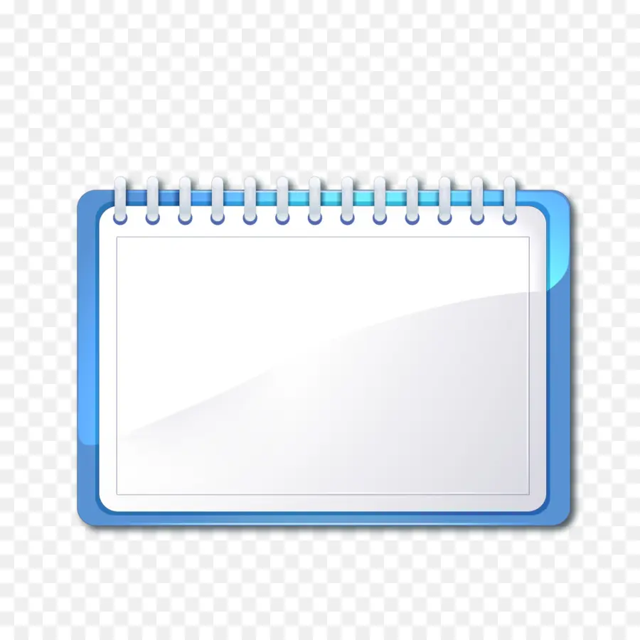 Caderno Azul，Espiral PNG