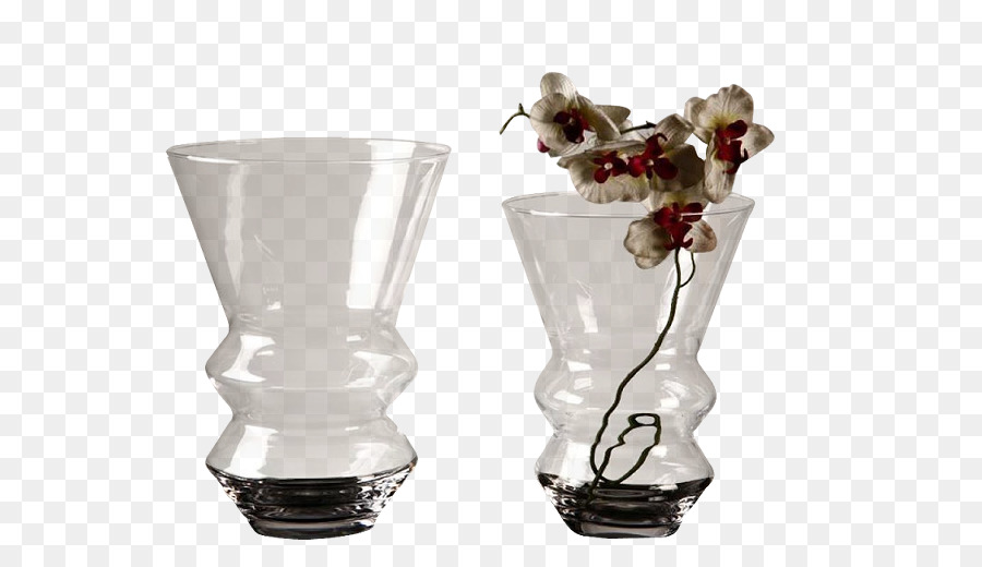 Vasos De Vidro，Flor PNG