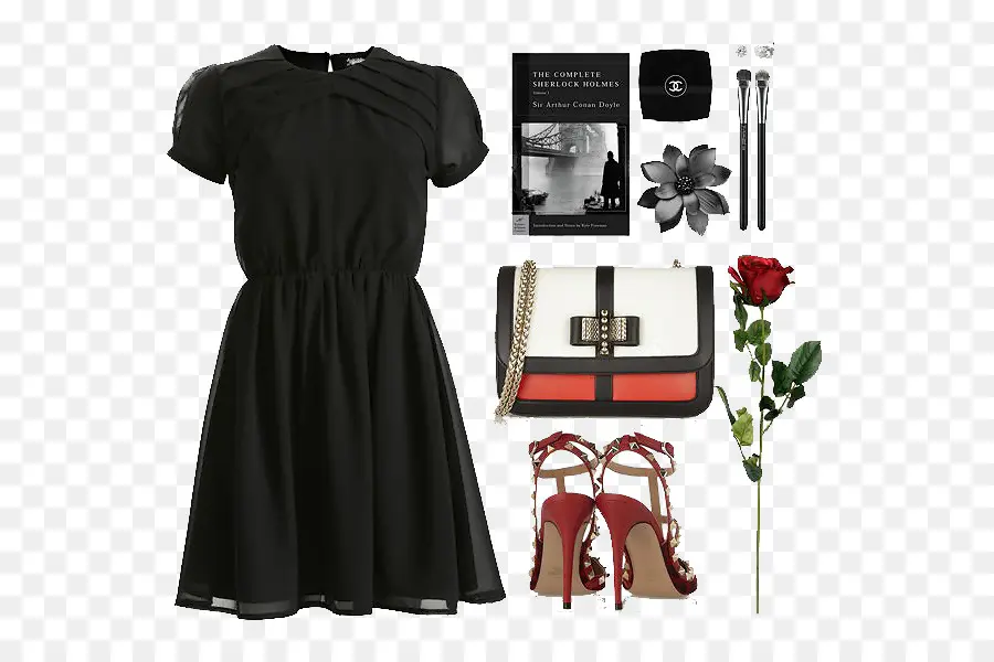 Little Black Dress，Moda PNG