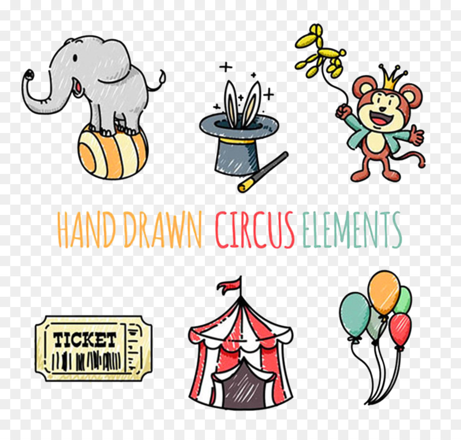 Elementos De Circo，Elefante PNG