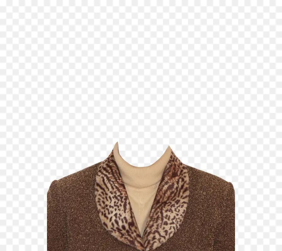 Casaco Com Estampa De Leopardo，Moda PNG