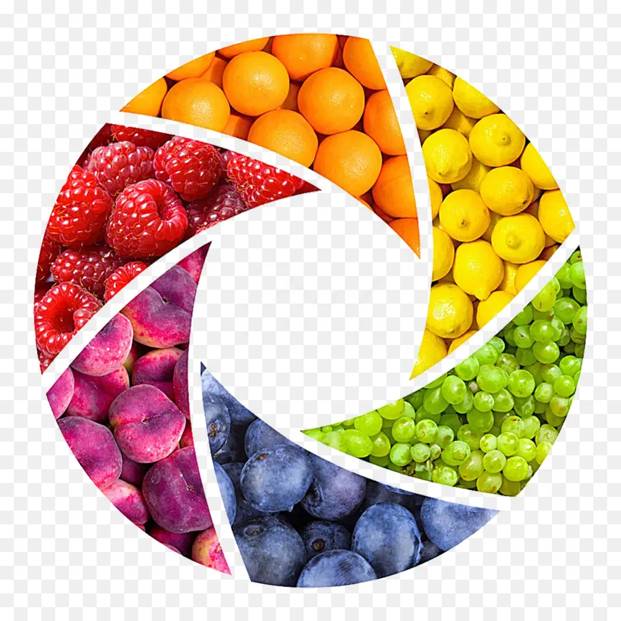 Frutas，A Roda De Cores PNG