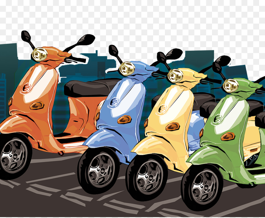 Scooter De Motocicleta PNG , Moto, Mão De Desenho Animado Desenhada Imagem  PNG e Vetor Para Download Gratuito