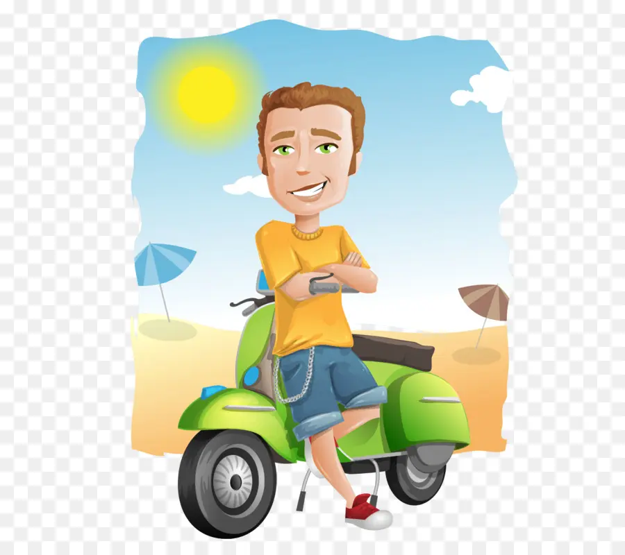 Scooter，Piada PNG