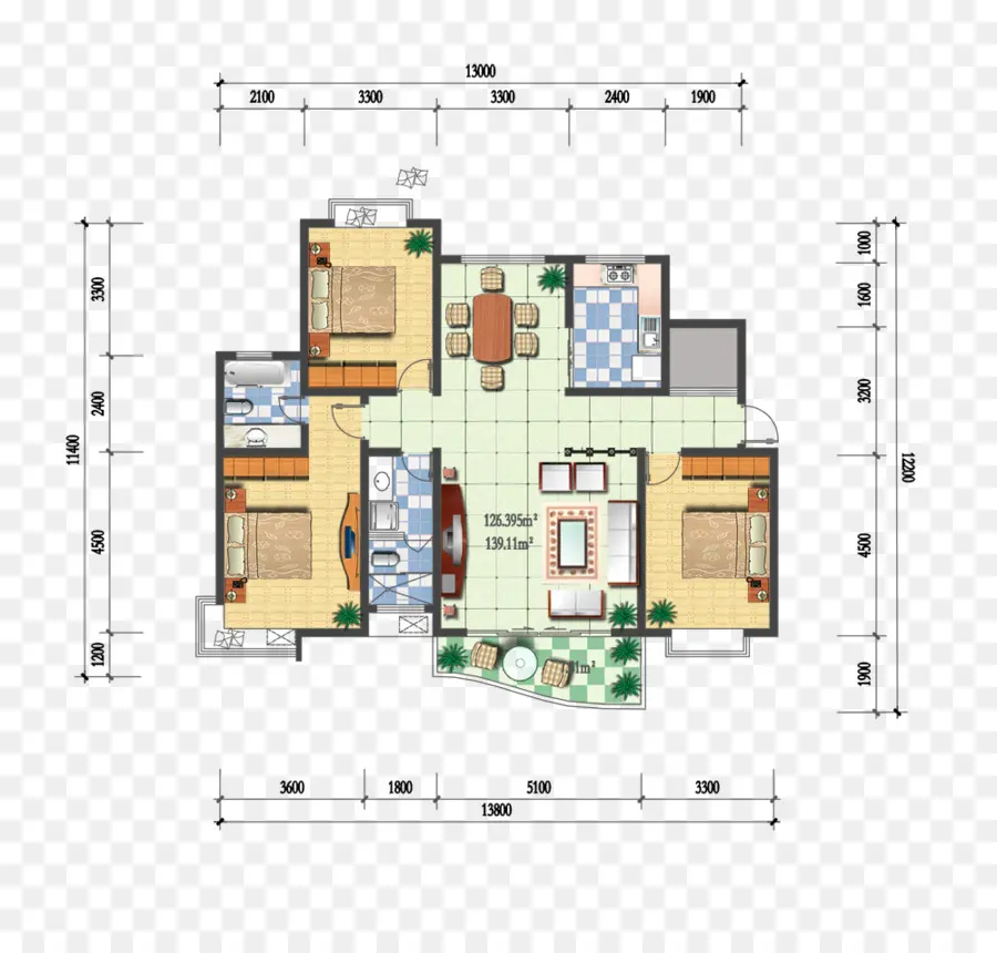 Design De Interiores Serviços De，Piso Plano PNG