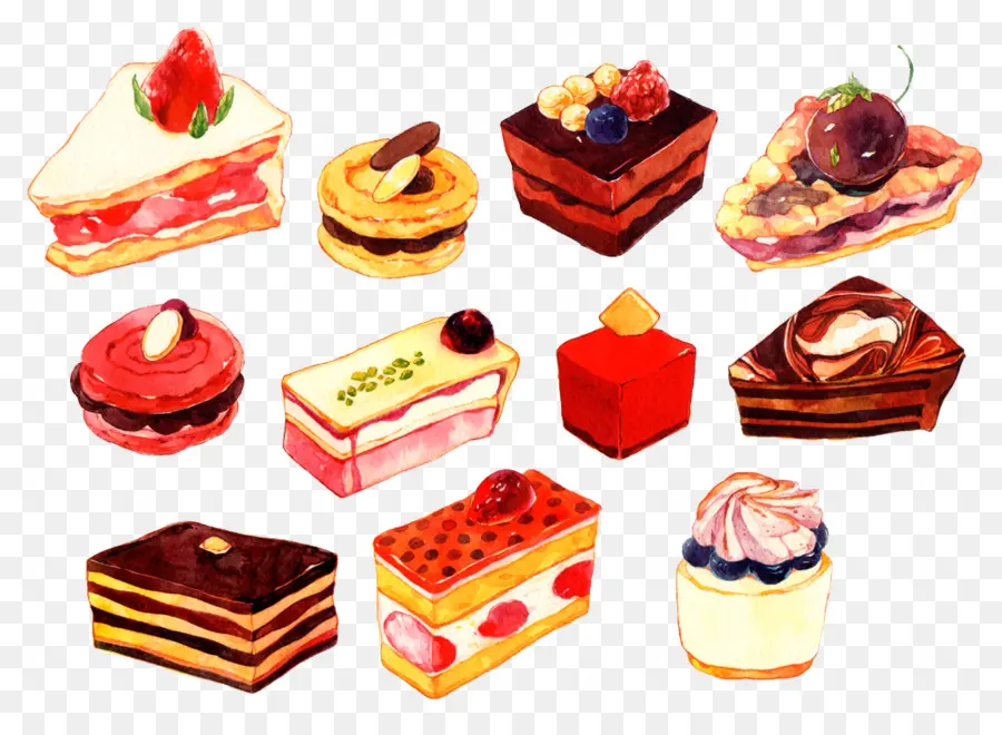 Doces，Sobremesas PNG