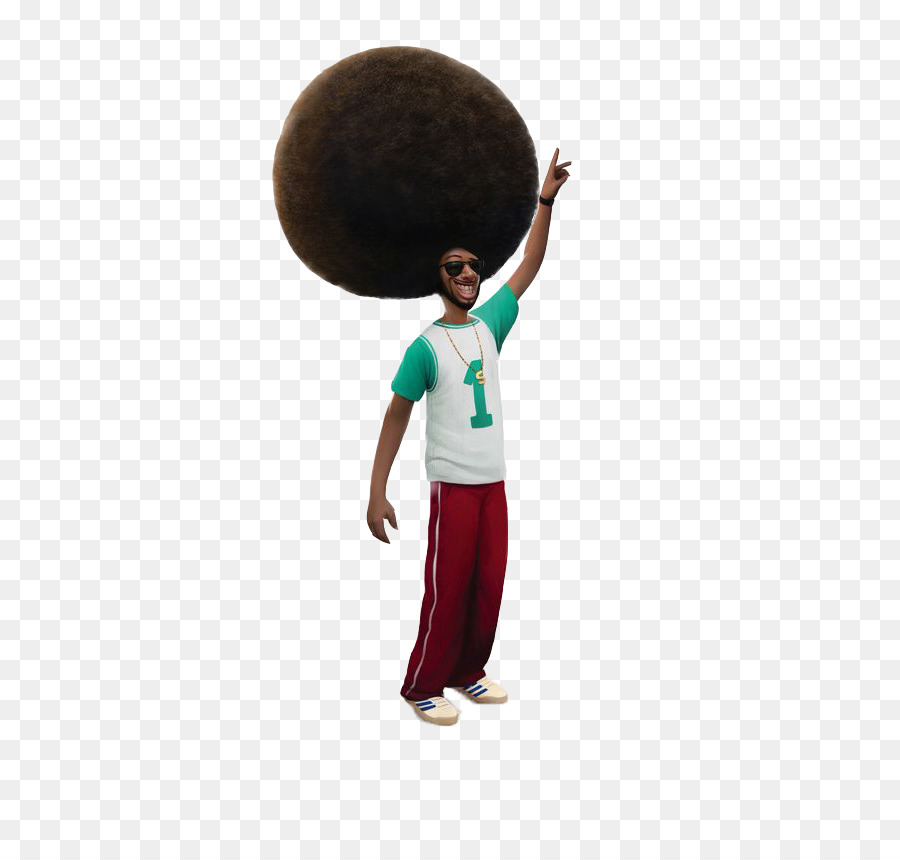 Personagem Com Afro，Afro PNG