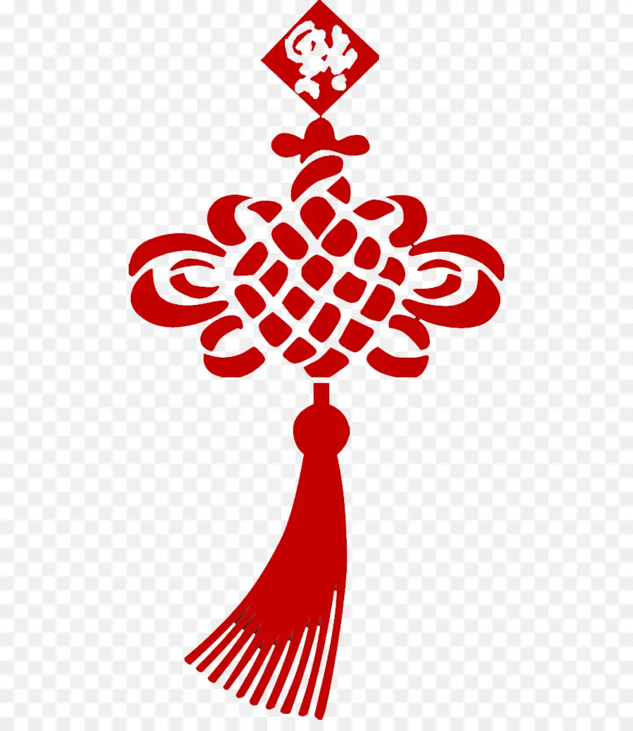 Nó Chinês，Vermelho PNG