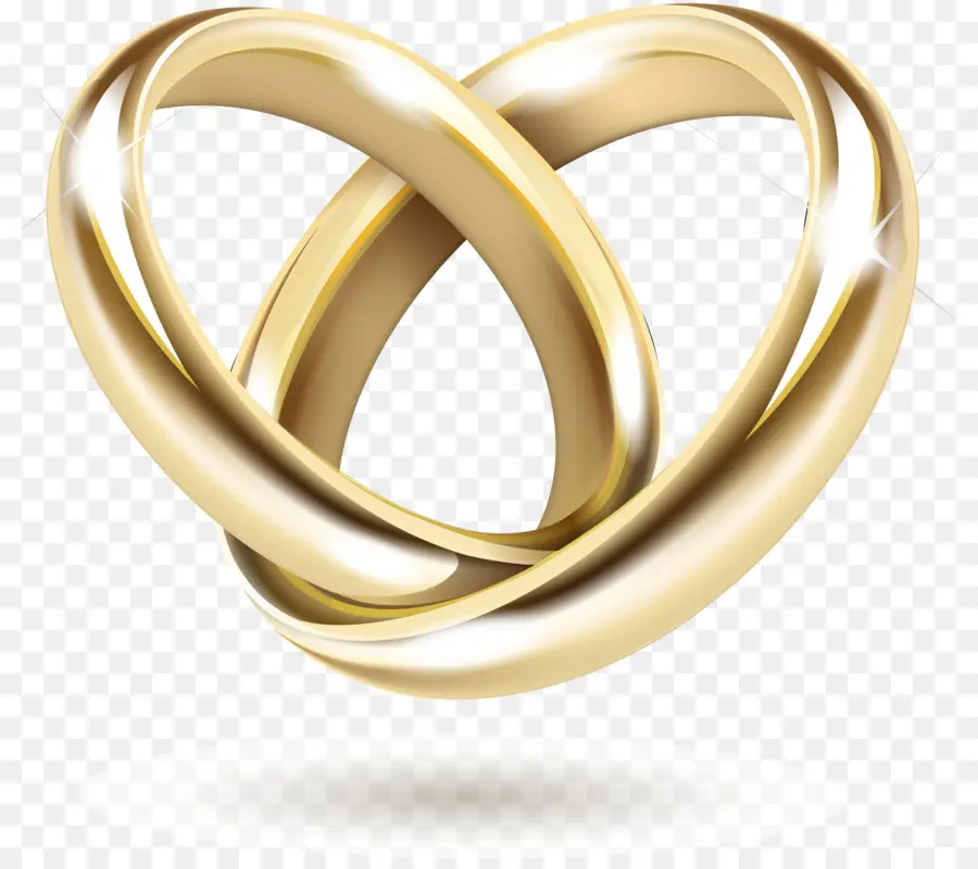 Convite De Casamento，Ouro PNG