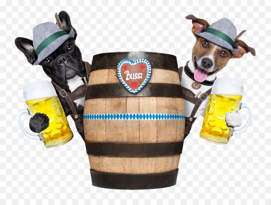 Cachorros Com Cerveja，Barril PNG