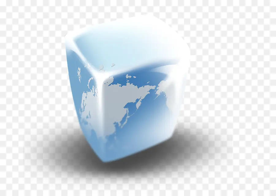 Cubo De Gelo，Mapa Mundial PNG