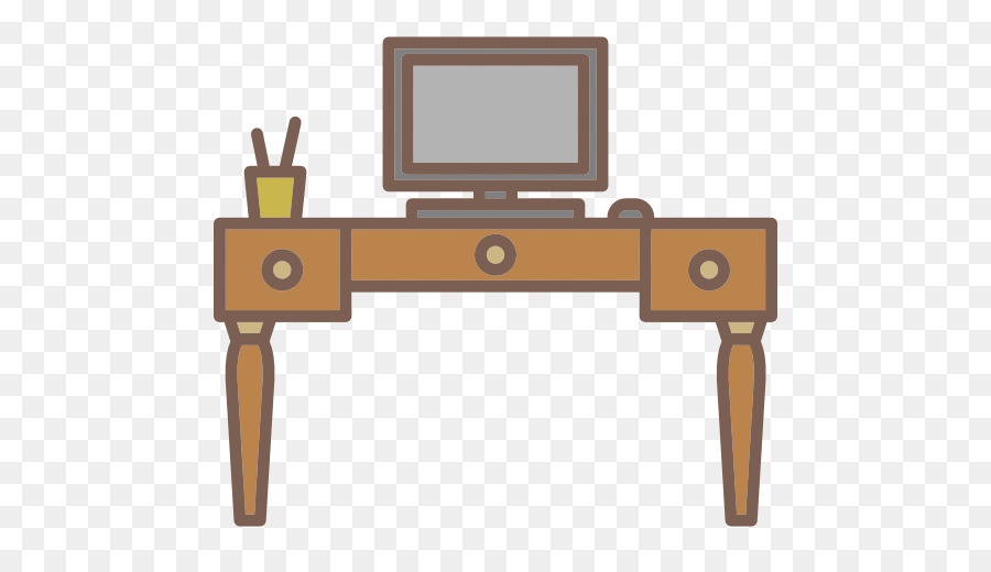 Mesa De Computador，Escritório PNG