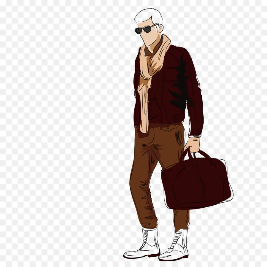 Homem Com Bolsa，Bolsa PNG