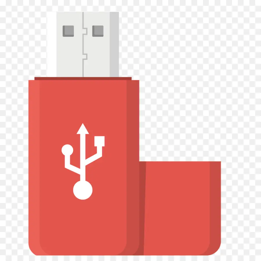 Unidade Usb Vermelha，Armazenar PNG