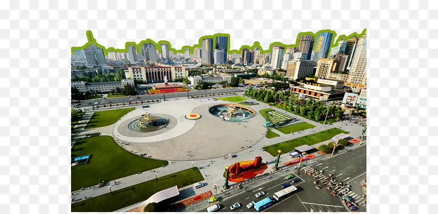 Praça Da Cidade，Edifícios PNG